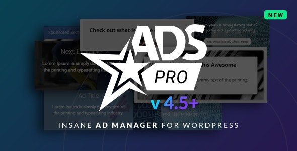 Ads Pro Plugin - Multi-Purpose WordPress Advertising Manager Nulled Free Download