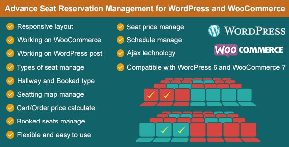 Advance Seat Reservation Management for WooCommerce Nulled Free Download