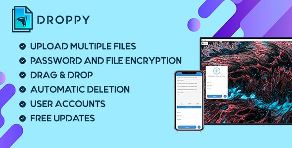 Droppy - Online file transfer and sharing Nulled Free Download