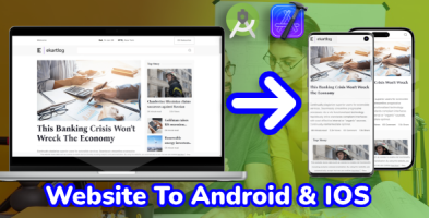 Convert Website Into App | Convert Web to Mobile Apps for IOS & Android | Source Code and Upload Service
