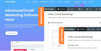 Pack Email Marketing Automation Web Application